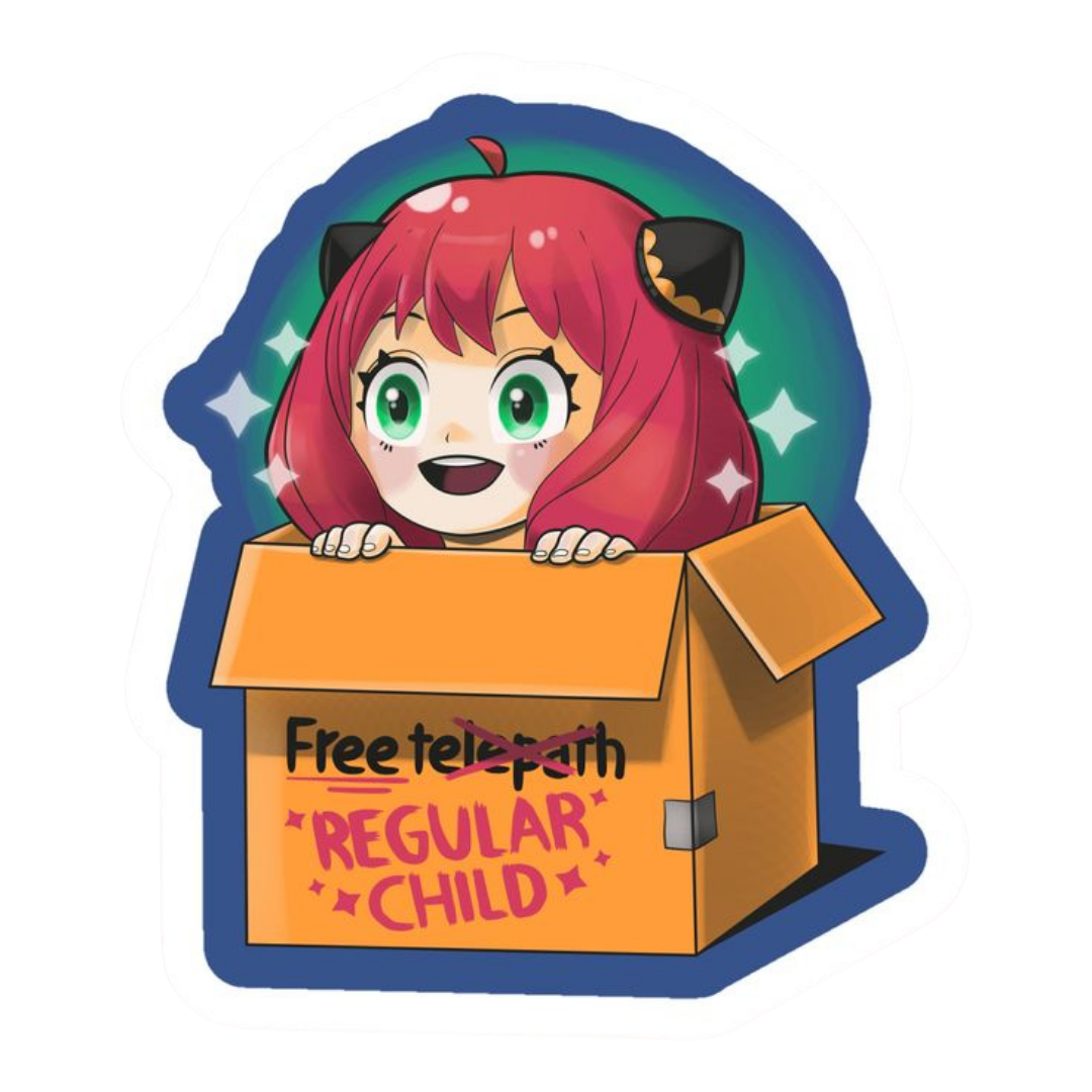 Anya Forger 16 | Spy X Family Anime Sticker | Premium Sticker – StickerBD