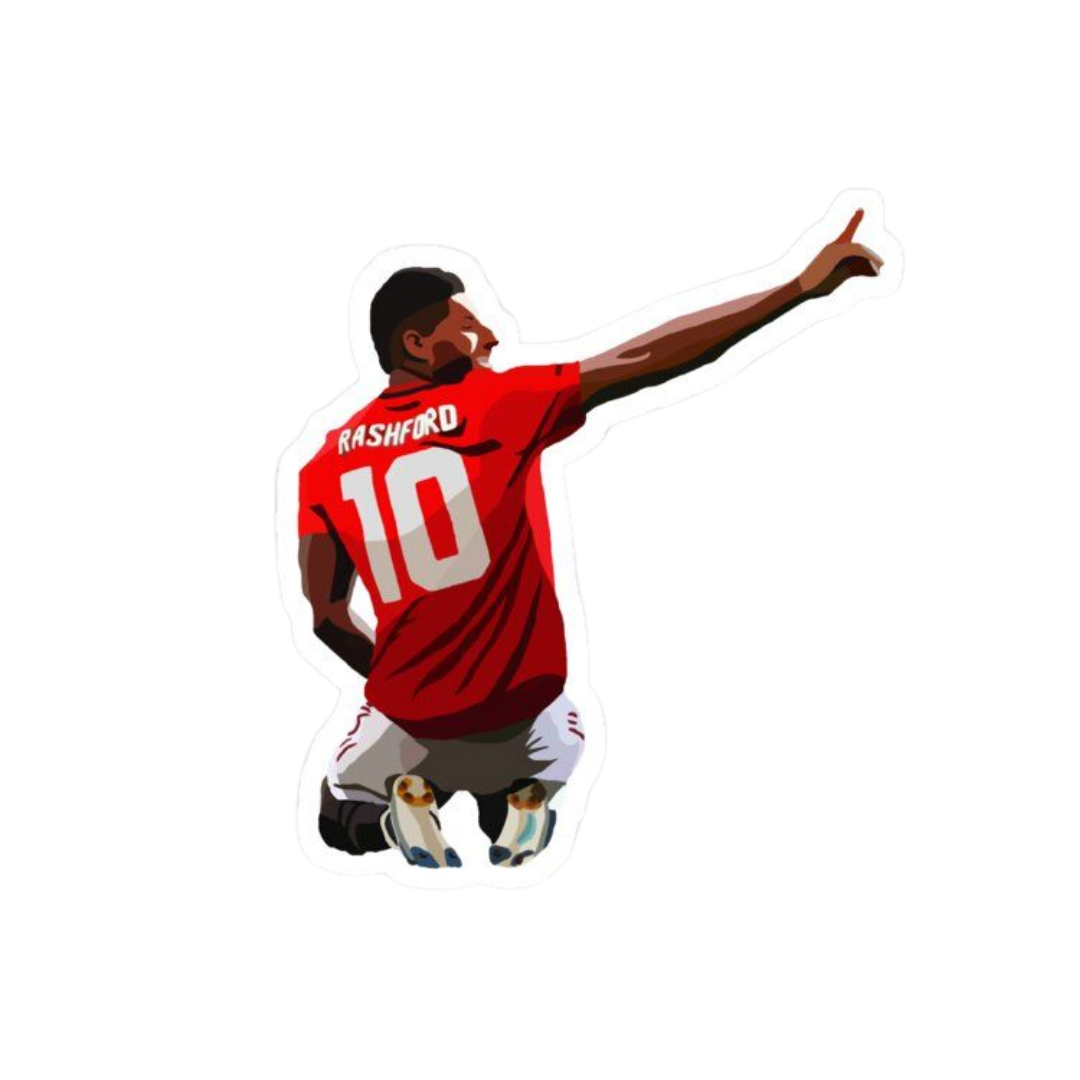 Rashford | Manchester United Premium Sticker | Football Club
