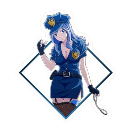 Juvia Lockser Fairy Tail Sticker 3 | Water Mage Premium Sticker
