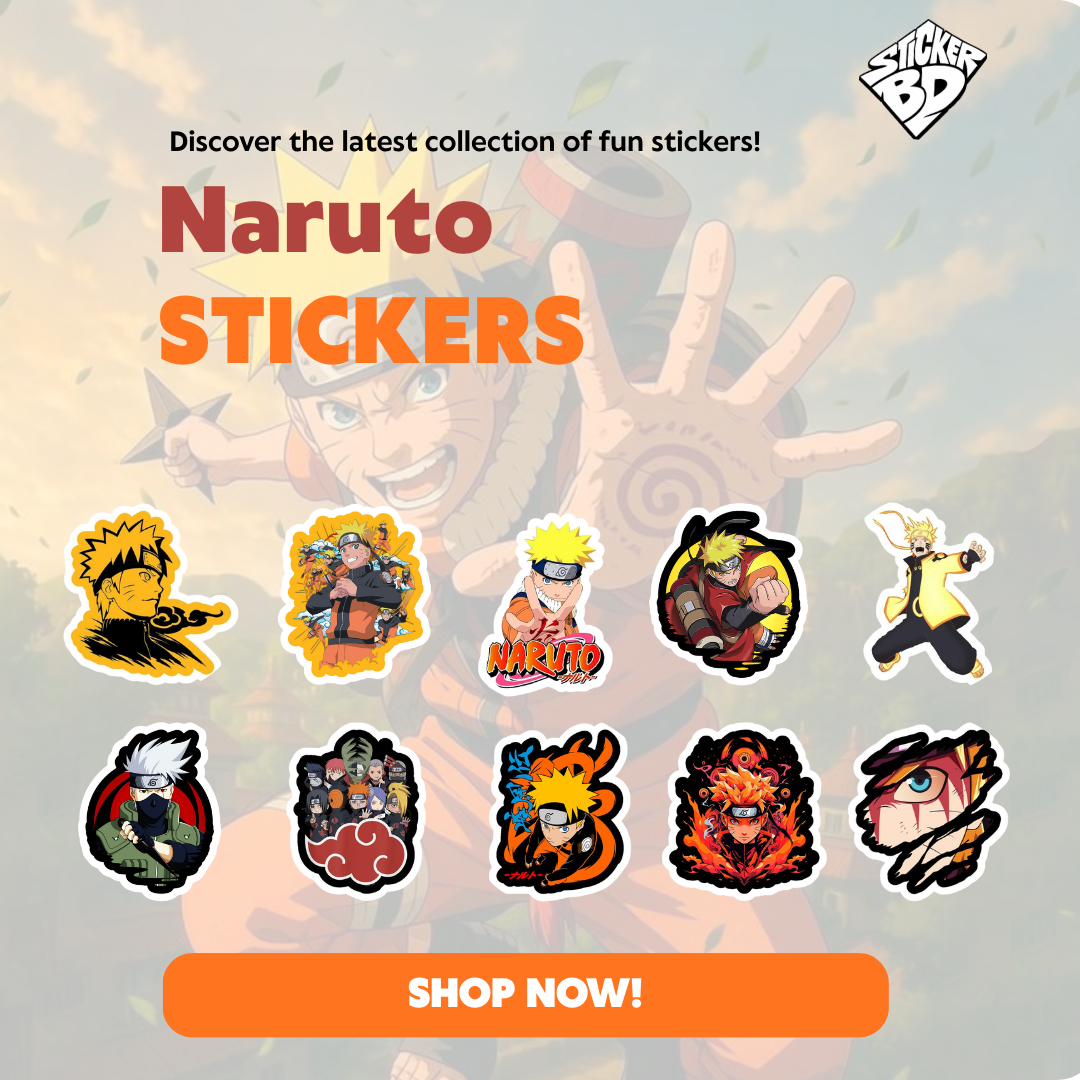 Naruto Anime Sticker Bundle