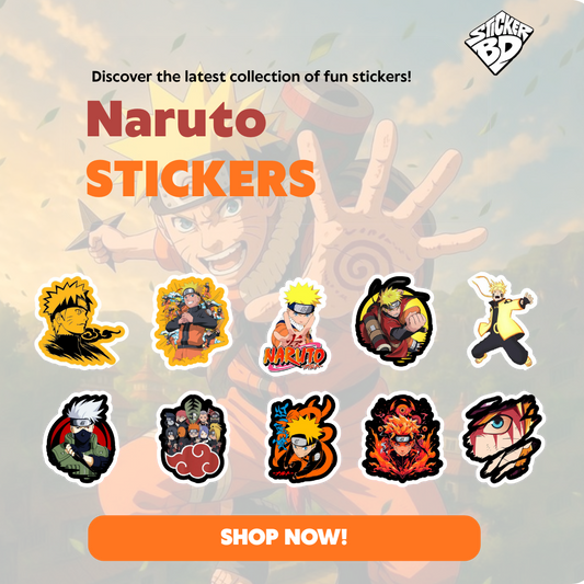 Naruto Anime Sticker Bundle