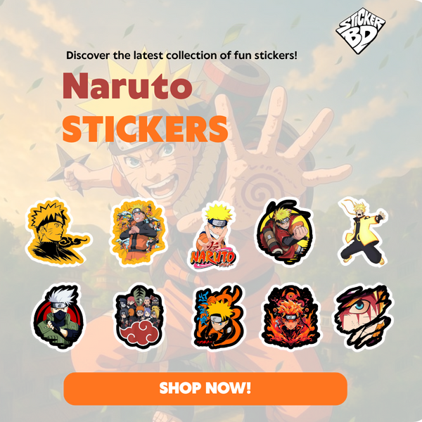 Naruto Anime Sticker Bundle