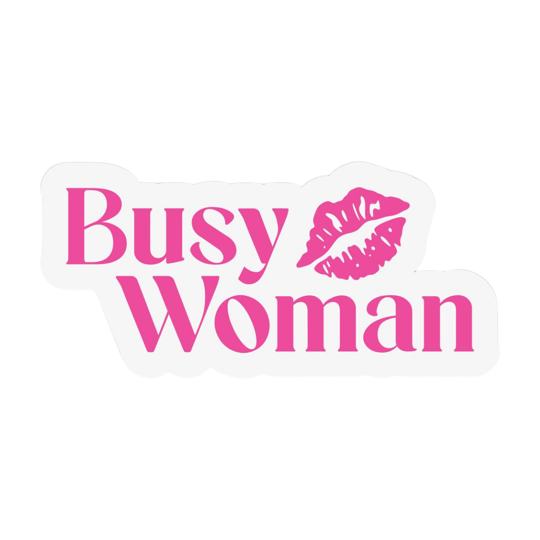 Pink Sticker 45 | Women Pink Barbie Lady | Aesthetic Girl Power Premium Sticker