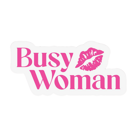 Pink Sticker 45 | Women Pink Barbie Lady | Aesthetic Girl Power Premium Sticker