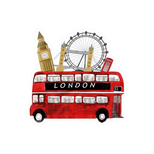 England-United Kingdom 5 | Country Premium Sticker | Country, Flag & Travel Sticker