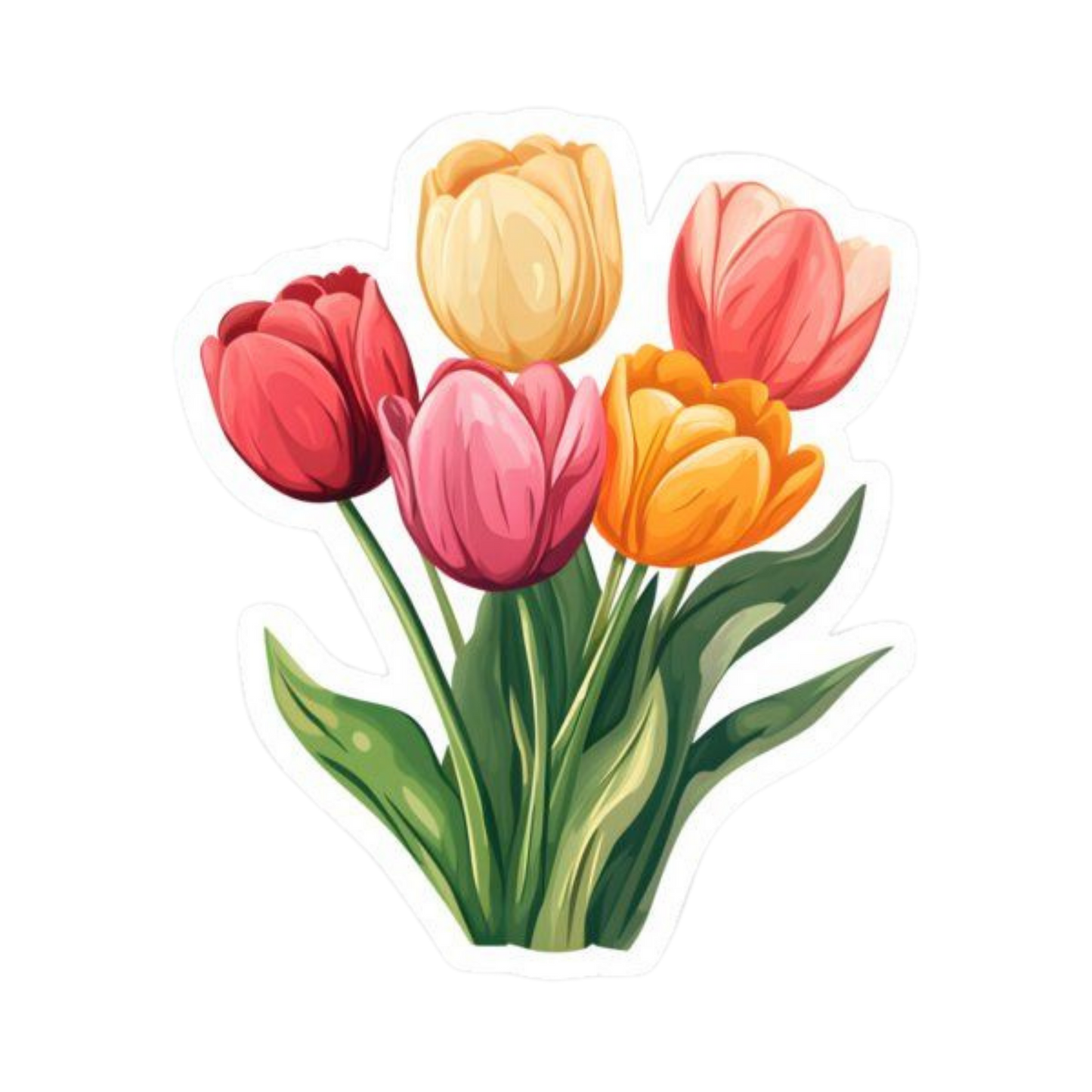 Flower 5 | Flower Premium Sticker | Flower Sticker