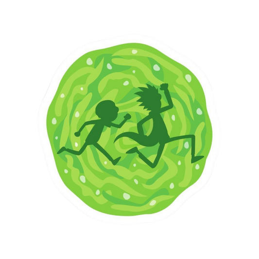World of Rick and Morty | Rick and Morty Sticker | TV Series