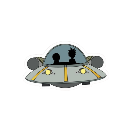 Alien Rick and Morty | Rick and Morty Sticker | TV Series