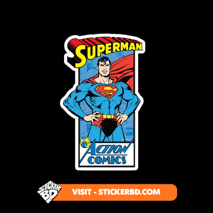 Superman Sticker Collection – Hero Edition