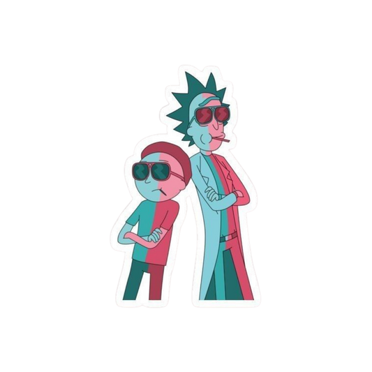 High Rick and Morty | Rick and Morty Sticker | TV Series