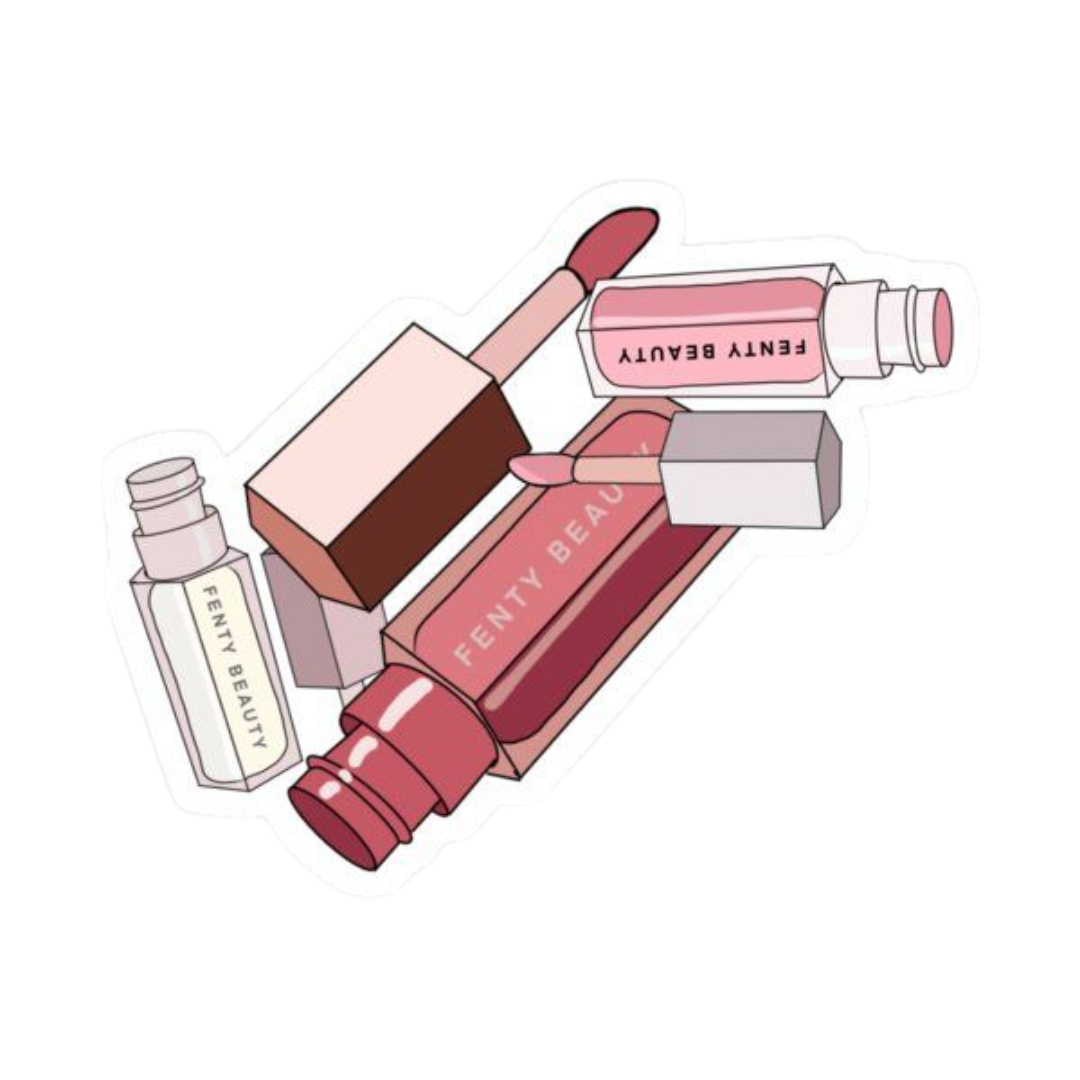 Pink Sticker 49 | Women Pink Barbie Lady | Aesthetic Girl Power Premium Sticker