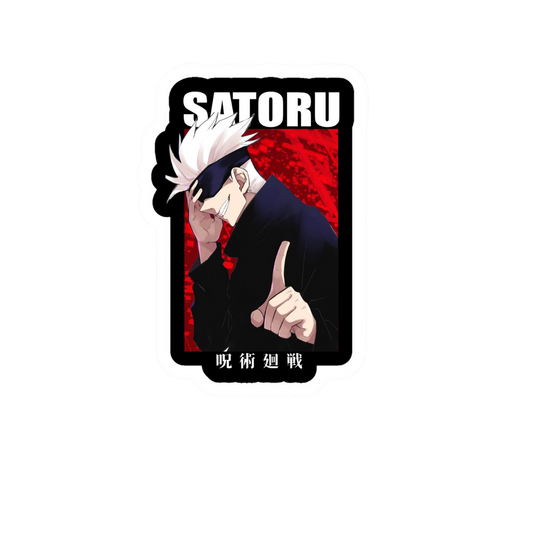 Satoru Gojo Poster 1 Jujutsu Kaisen Anime stickers