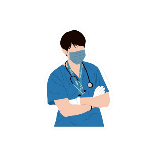 Doctor stickers OT dress male