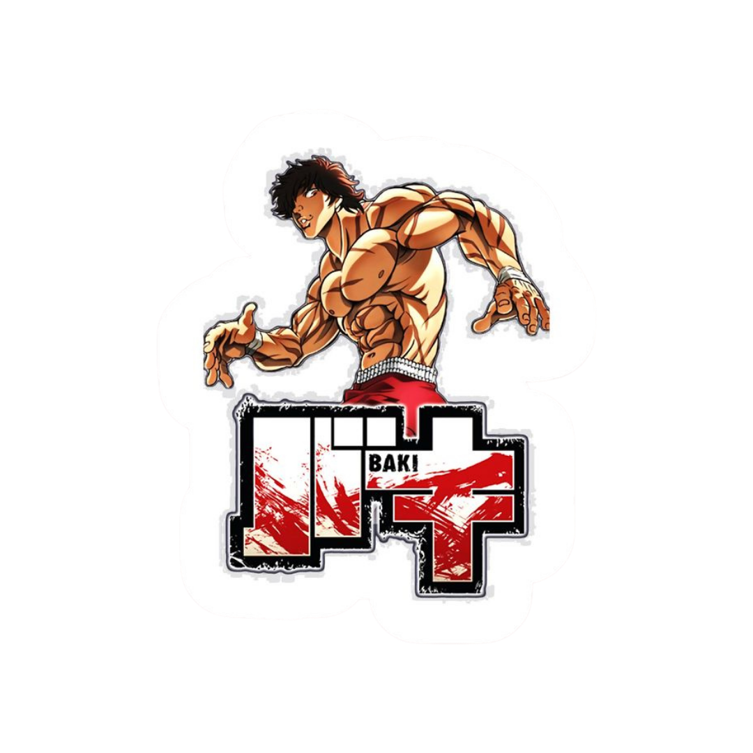 Baki anime stickers Baki 4