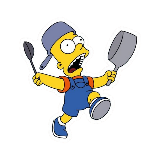 Funny Simpson | The Simpsons Premium Sticker | TV Series