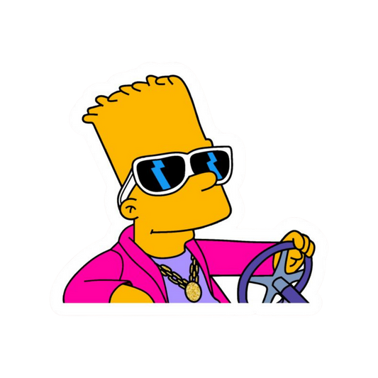 Swag Simpson | The Simpsons Premium Sticker | TV Series