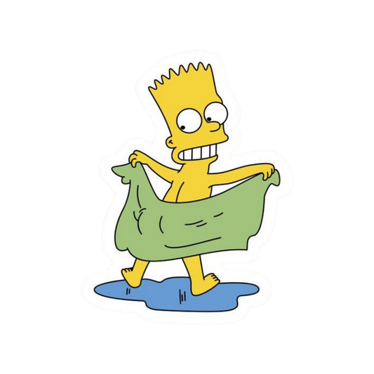 Simpson Shower | The Simpsons Premium Sticker | TV Series