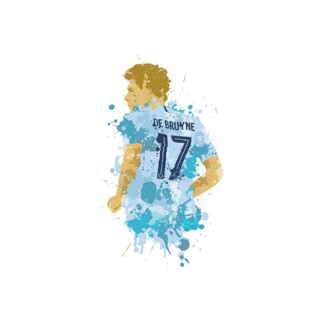 De Bruyne | Manchester City Premium Sticker | Football Club