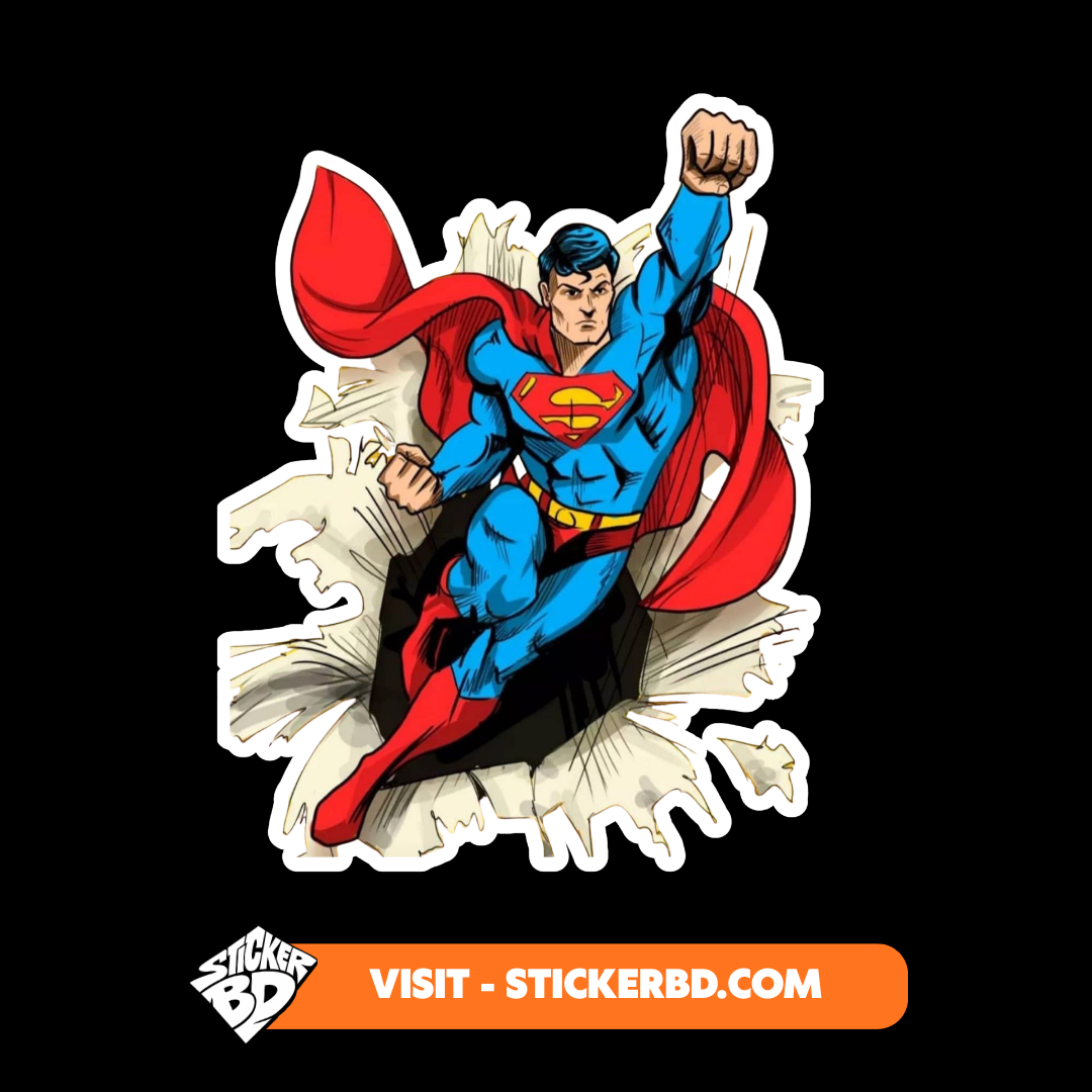 Superman Sticker Collection – Hero Edition