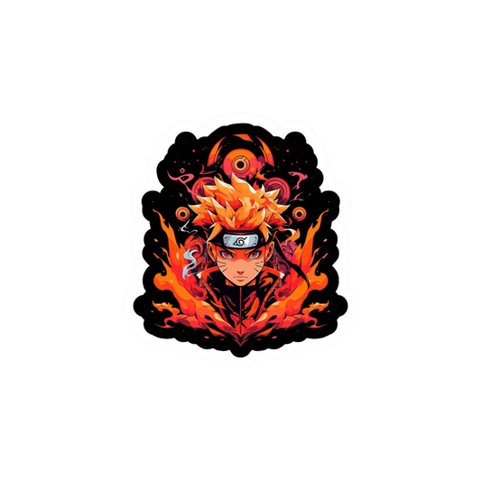 Naruto Chakra Naruto Anime Sticker