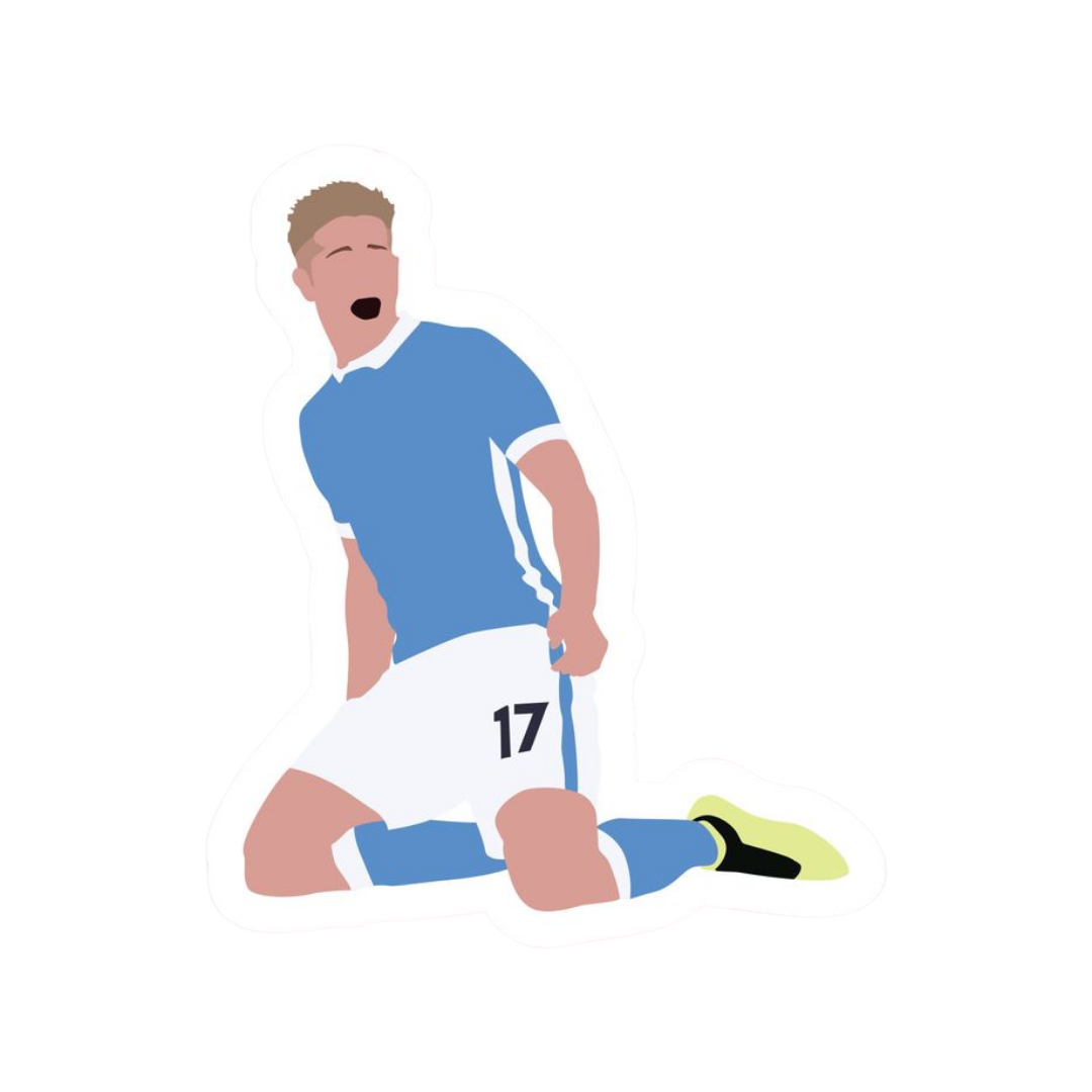 De Bruyne Comic | Manchester City Premium Sticker | Football Club
