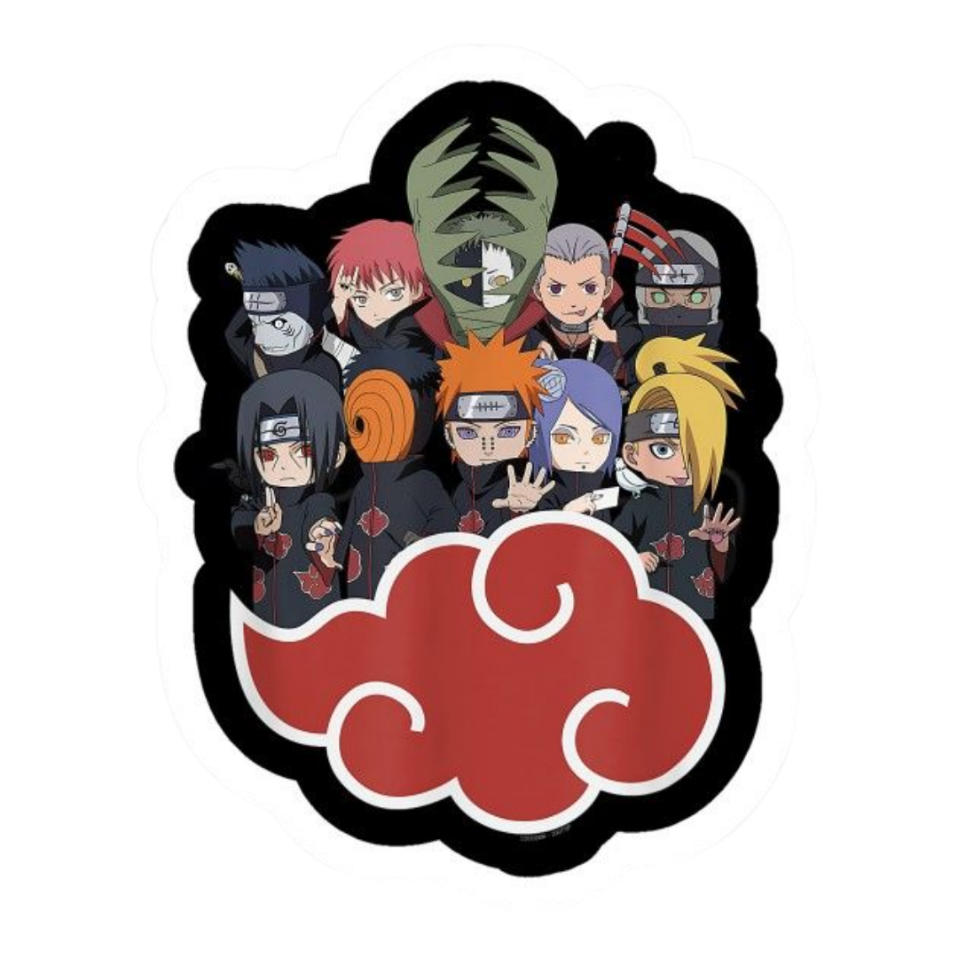 Akatsuki Naruto Anime Sticker – StickerBD