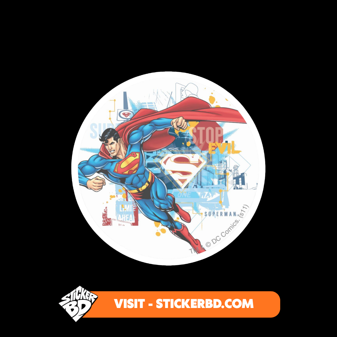 Superman Sticker Collection – Hero Edition