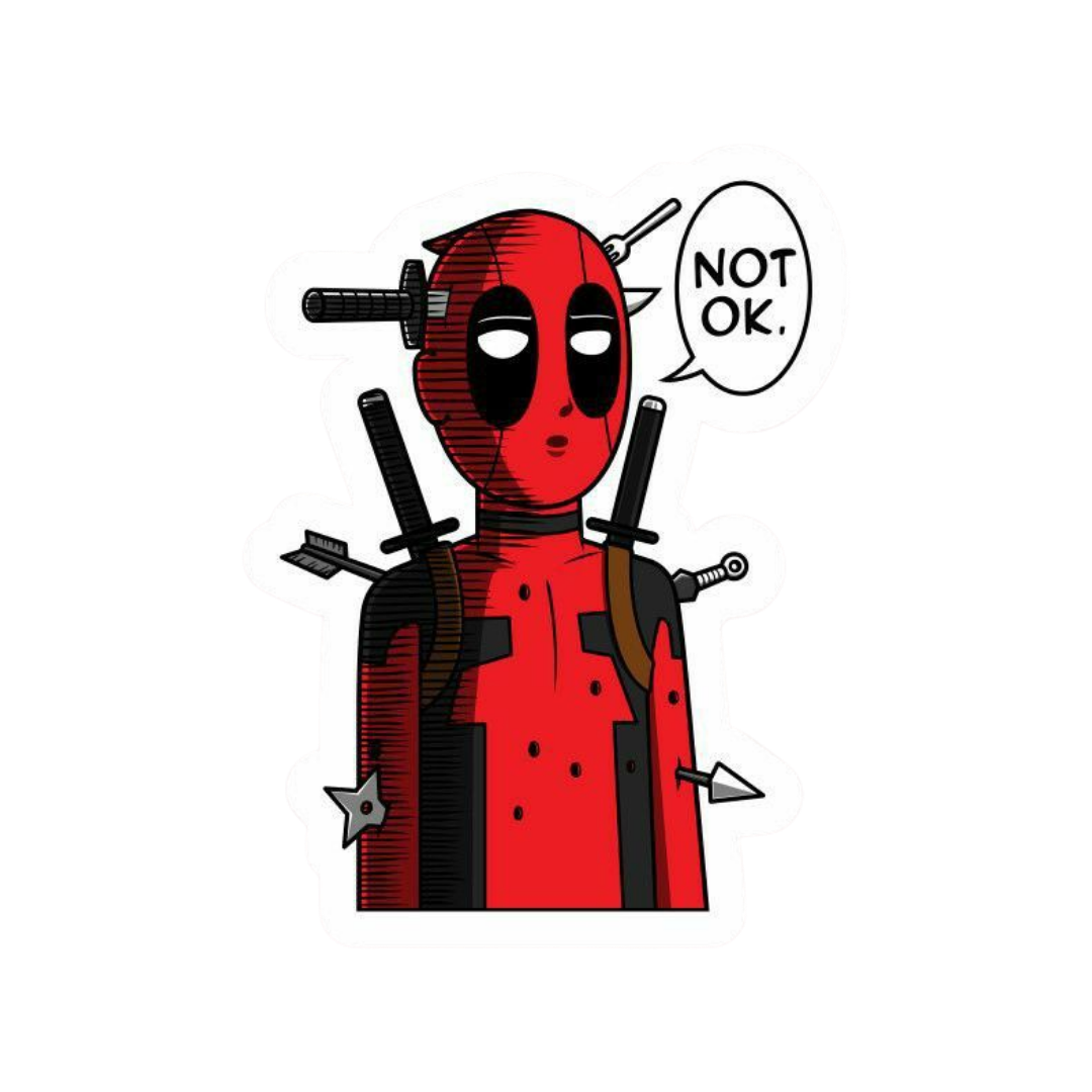 Deadpool 6 | Deadpool Premium Sticker | Movie