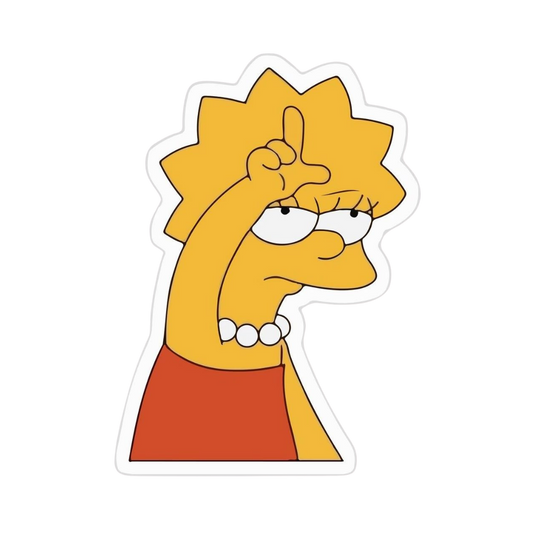 Lisa Simpson | The Simpsons Premium Sticker | TV Series