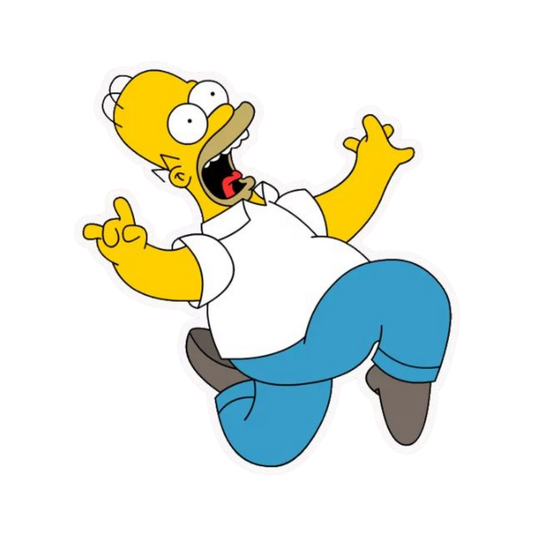 Excited Bart | The Simpsons Premium Sticker | TV Series