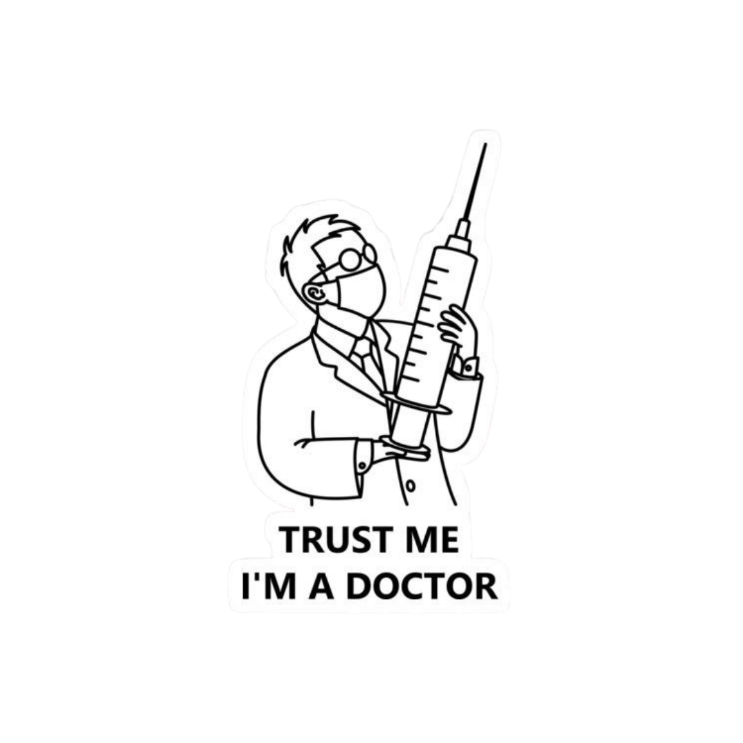 Doctor stickers Trust me i'm a doctor