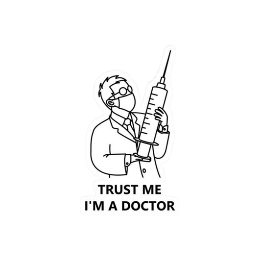 Doctor stickers Trust me i'm a doctor