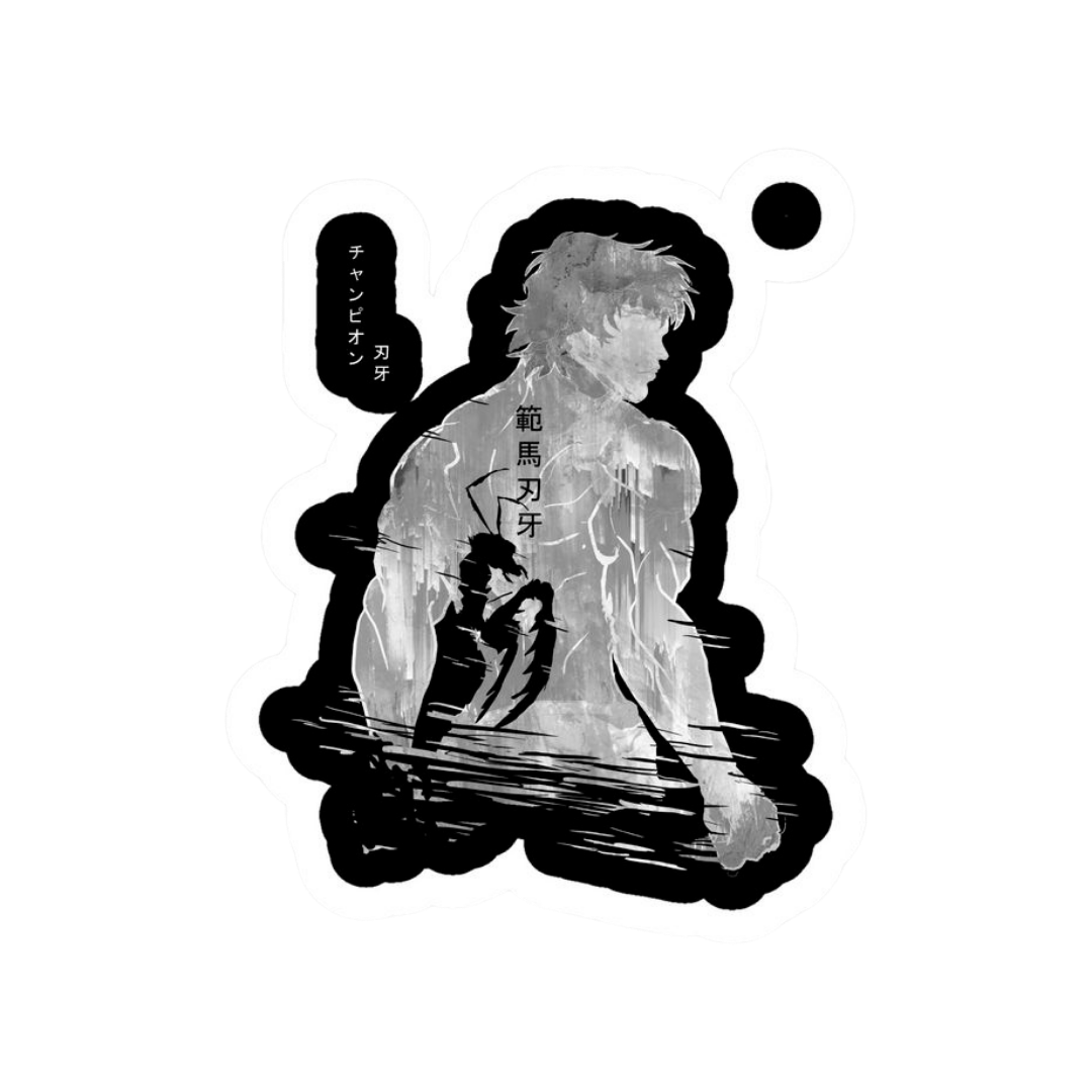 Baki anime stickers Baki 5