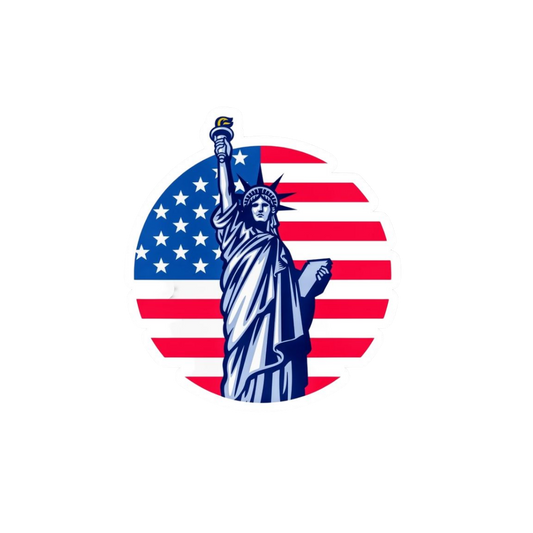 USA 5 | Country Premium Sticker | Country, Flag & Travel Sticker