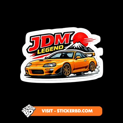 Mid Night JDM Car Stickers