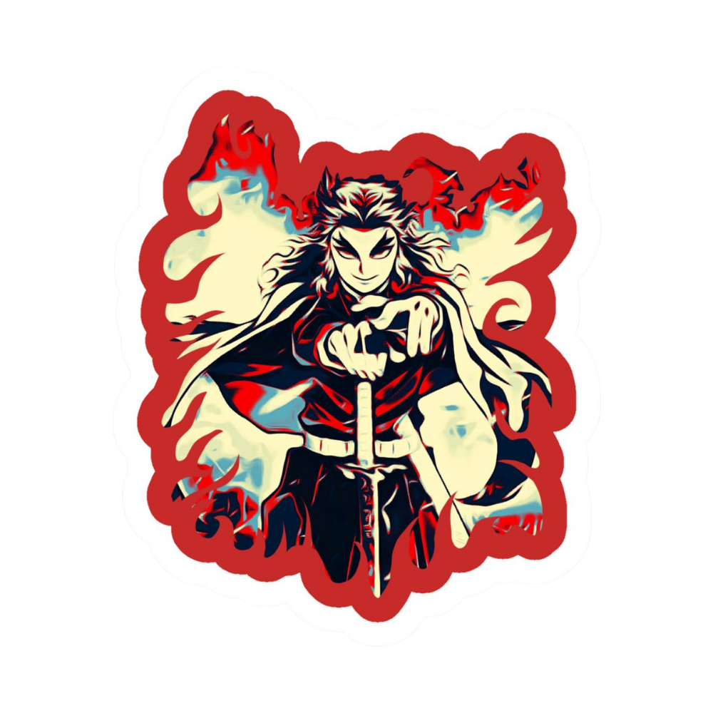 Kyojuro Rengoku 5 | Demon Slayer Sticker | Anime