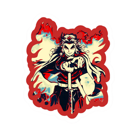 Kyojuro Rengoku 5 | Demon Slayer Sticker | Anime