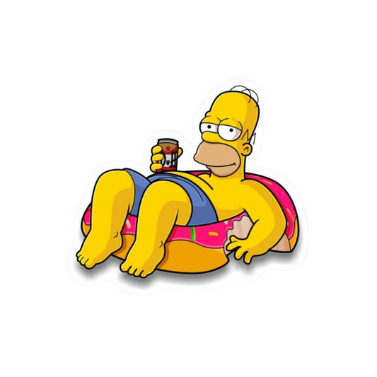 Relaxed Bart | The Simpsons Premium Sticker | TV Series