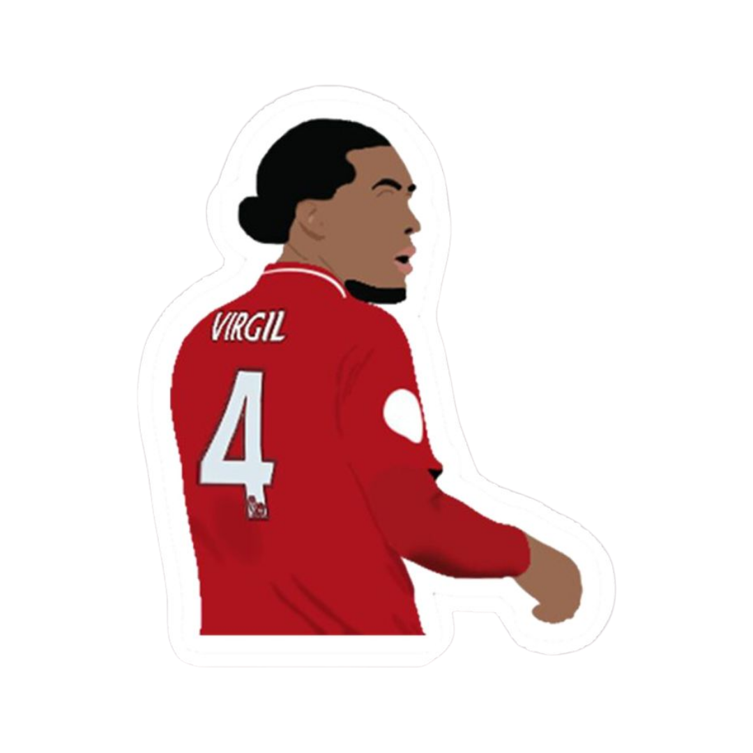 Virgil | Liverpool Premium Sticker | Football Club