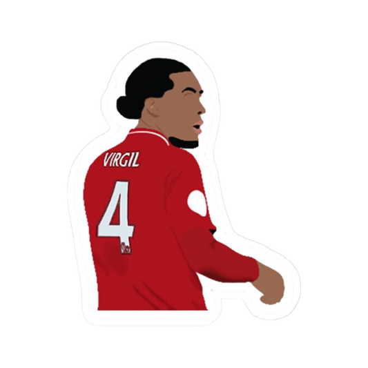 Virgil | Liverpool Premium Sticker | Football Club