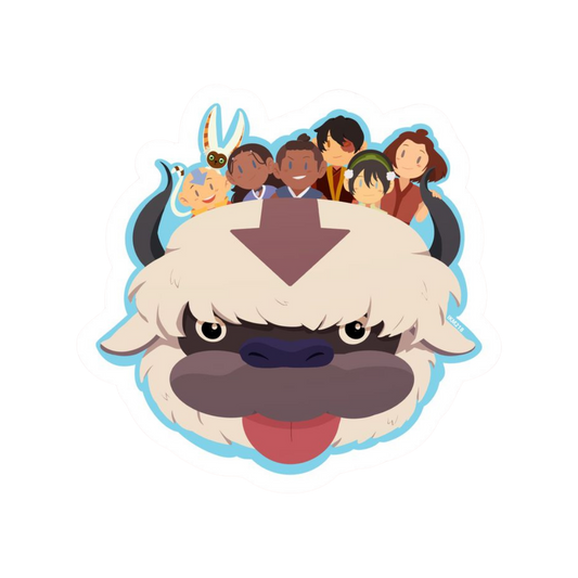 Hall of The Last Airbender | The Last Airbender Premium Sticker | TV Series