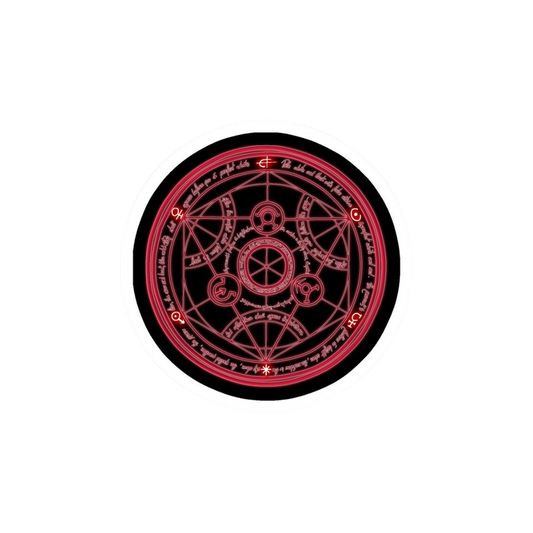 Alchemy Circel Fullmetal Alchemist Anime Sticker