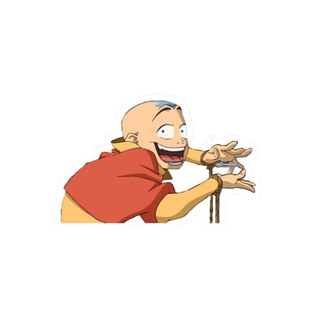 Funny Sokka | The Last Airbender Premium Sticker | TV Series