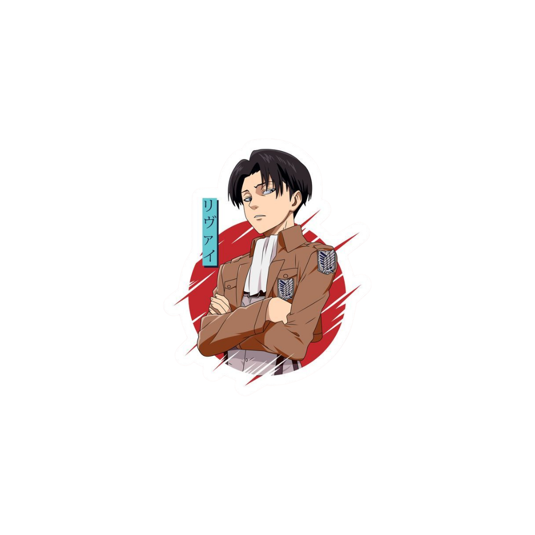 Levi Attack on Titan Anime Sticker