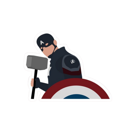 Captain America 6 | Captain America Premium Sticker | Movie