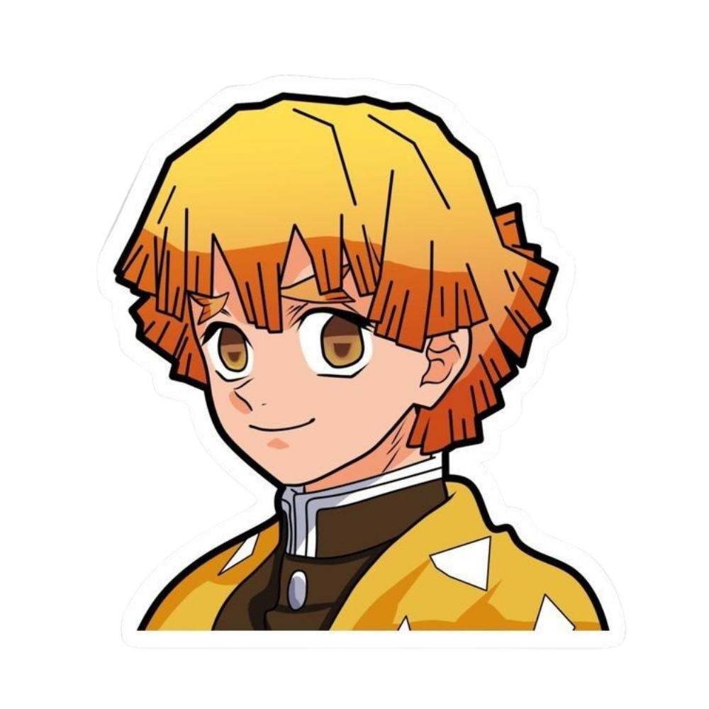 Zenitsu Agatsuma 06 | Premium Anime Sticker | Demon Slayer Edition