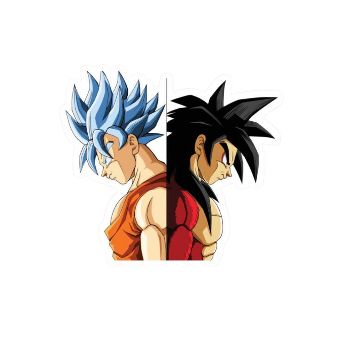 Son Goku 2 Dragon Ball Z Anime stickers