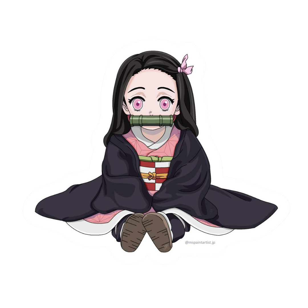 Nezuko Kamado 6 | Demon Slayer Sticker | Anime