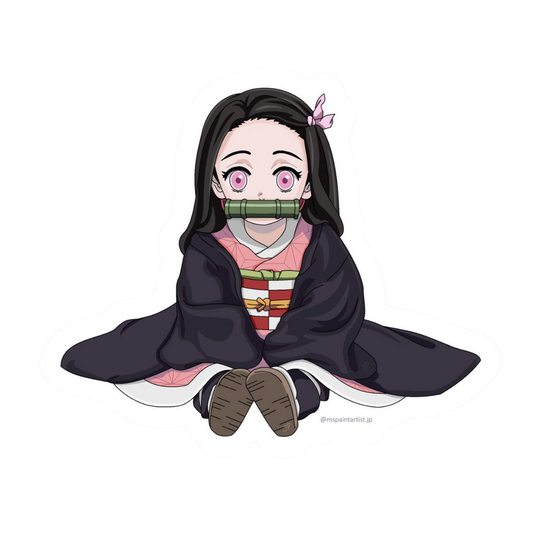 Nezuko Kamado 6 | Demon Slayer Sticker | Anime