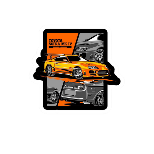 Mid Night JDM Car Sticker 5